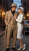 Men’s 1920s Beige Zoot Suit – Long Mafia Gangster Three-Piece Suit in Tan Khaki Color 40 inch Zuit Pachuco Suit