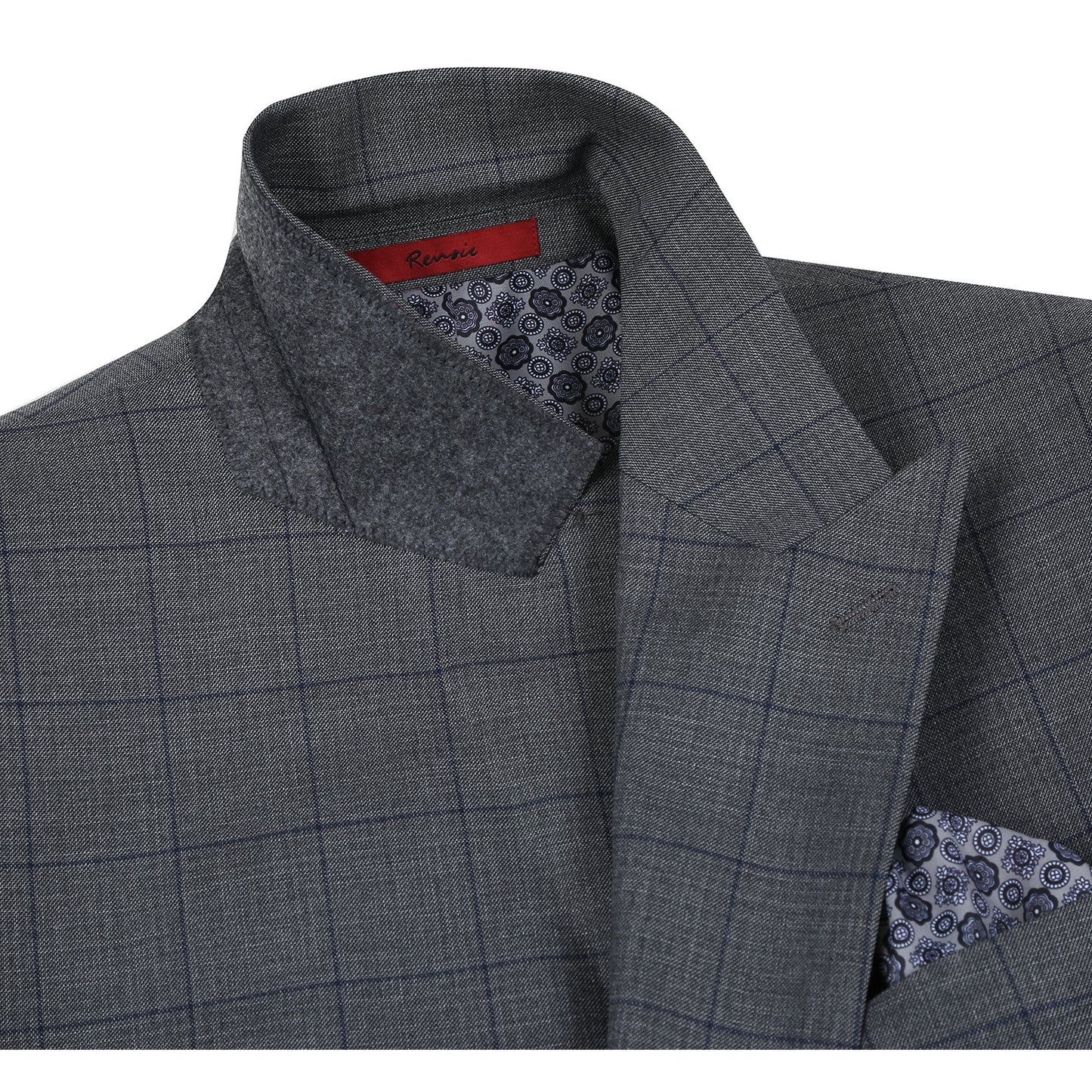 293-44 Men's Double-Breasted New Slim Fit Suits - Image 5