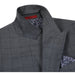293-44 Men's Double-Breasted New Slim Fit Suits
