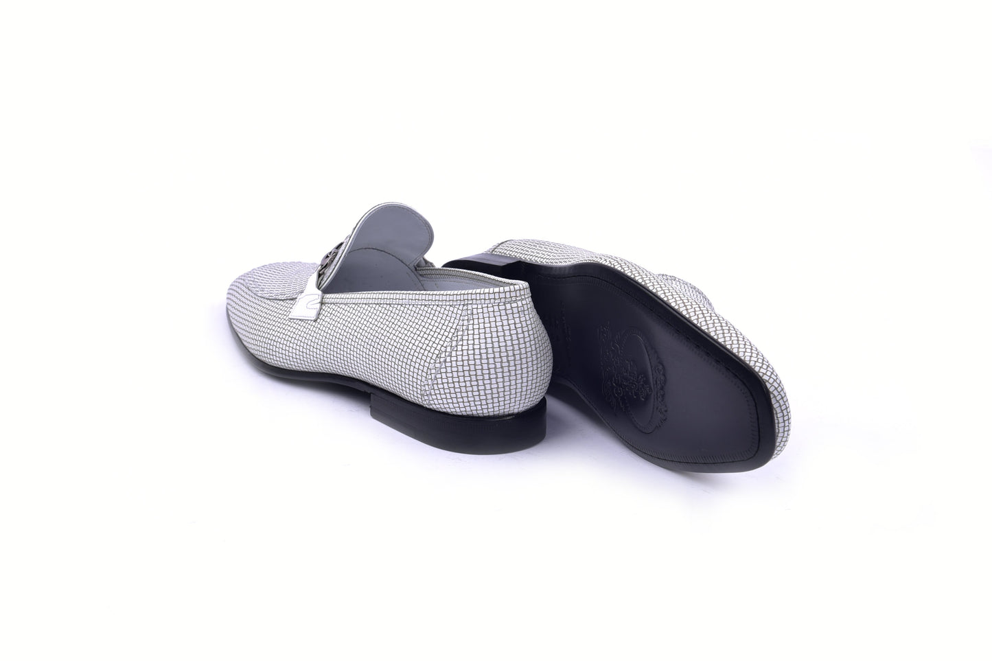 C02021-6091 Laser Designed Leather-White - Image 3