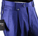 Tiglio Luxe French Blue Wide Leg, Pure Wool Dress Pants 2576