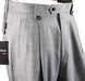 Tiglio Luxe Light Gray Birdseye Wide Leg, Pure Wool Dress Pants 2576 TIG1018