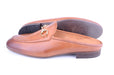 P00028-6251 Open Back Buckle loafer-Tan