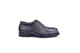 C009-6265 Genuine Ostrich Cap toe- Black
