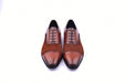 C0091-6265S Cap toe Lace up-Tan