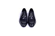 C01507-6291C Croco Print Lace Up Navy