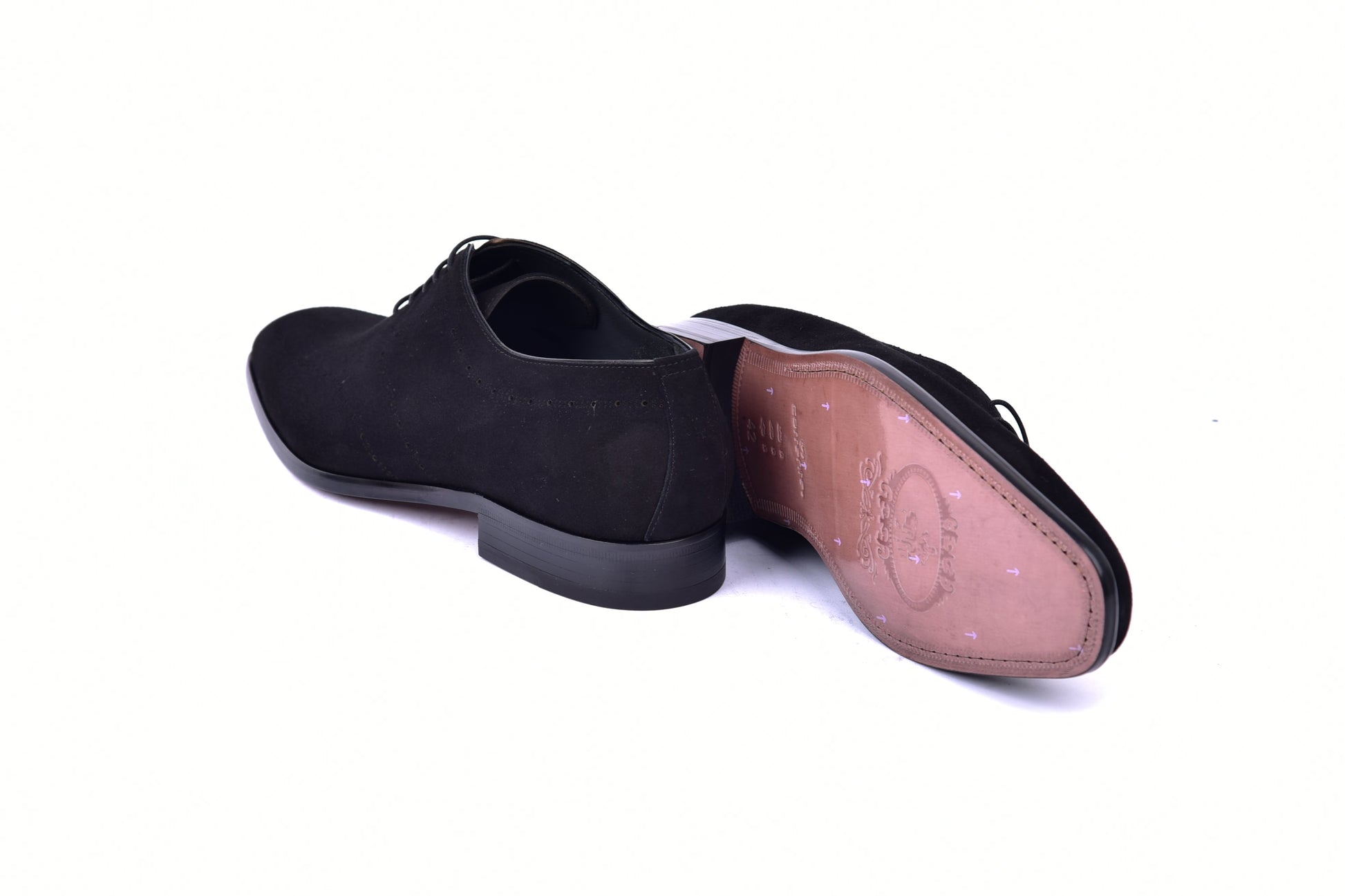 C0014022-6292S lace up -Black Suede - Image 3
