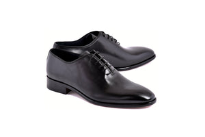 C0001110-6292OXF- Plain toe lace up-Black - Image 2