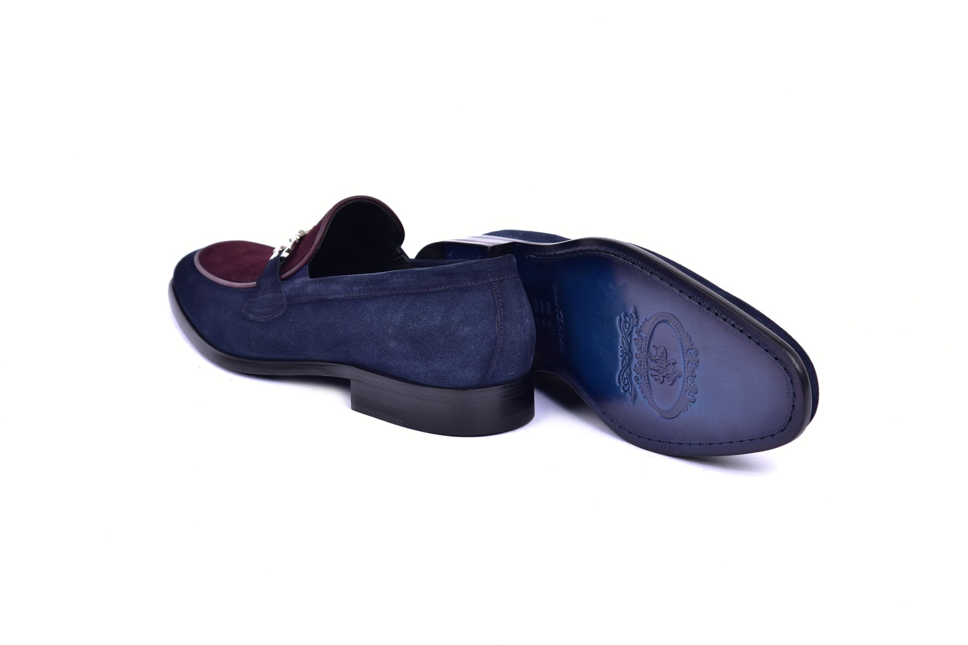 C11109-6376S- Navy+Burgundy - Image 3