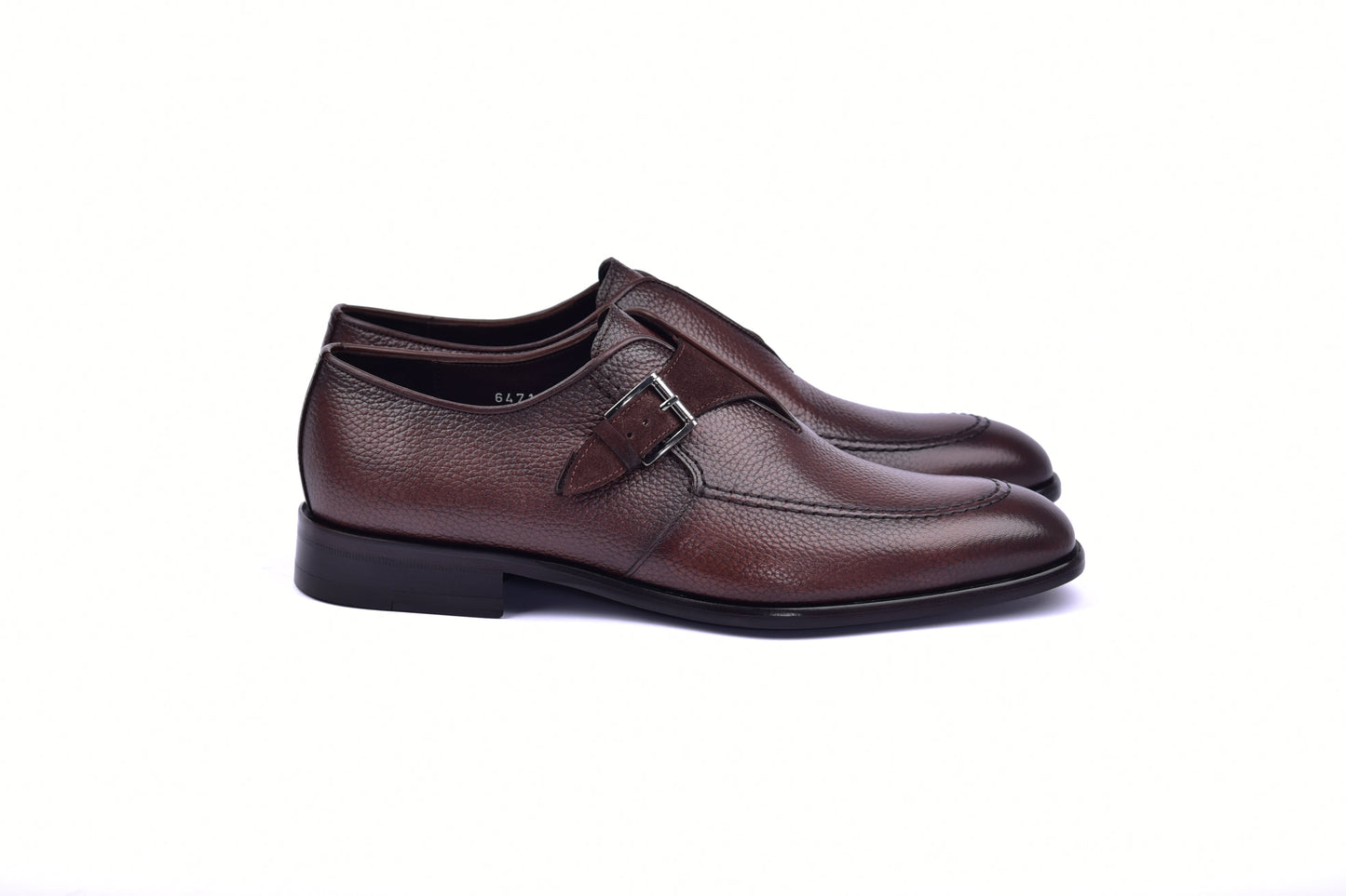C051-6471 Monk strap-Brown - Image 2