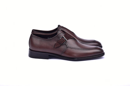 C051-6471 Monk strap-Brown - Image 2