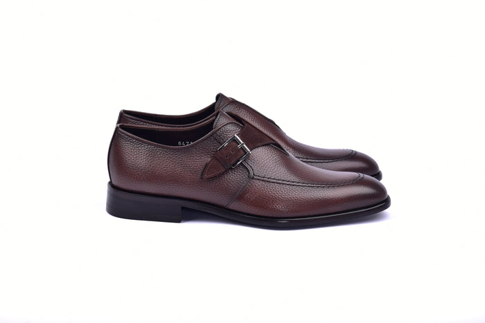 C051-6471 Monk strap-Brown - Image 2