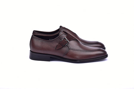 C051-6471 Monk strap-Brown