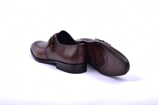 C051-6471 Monk strap-Brown - Image 3