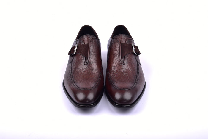 C051-6471 Monk strap-Brown - Image 4