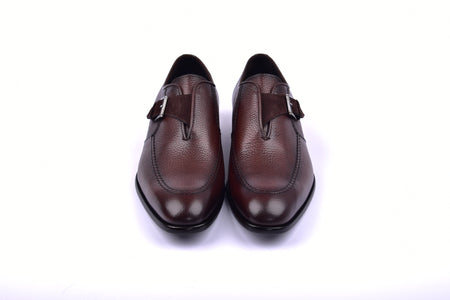 C051-6471 Monk strap-Brown