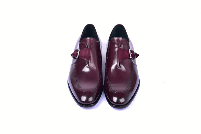 C053-6471 Monk strap-Burgundy - Image 4
