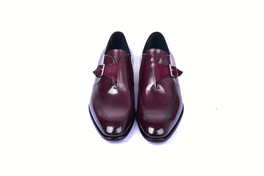 C053-6471 Monk strap-Burgundy - Image 4