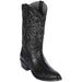 Ostrich Leg Cowboy Boots R-Toe