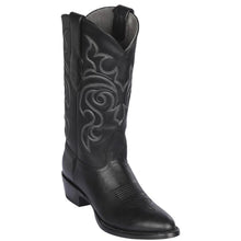 Pull On Black Cowboy Boots