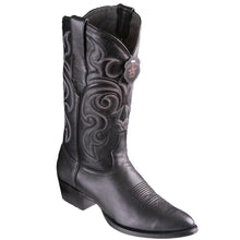 Men's Goat Black Cowboy Boots