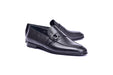 C00102- 6628 Side Buckle Loafer -Black