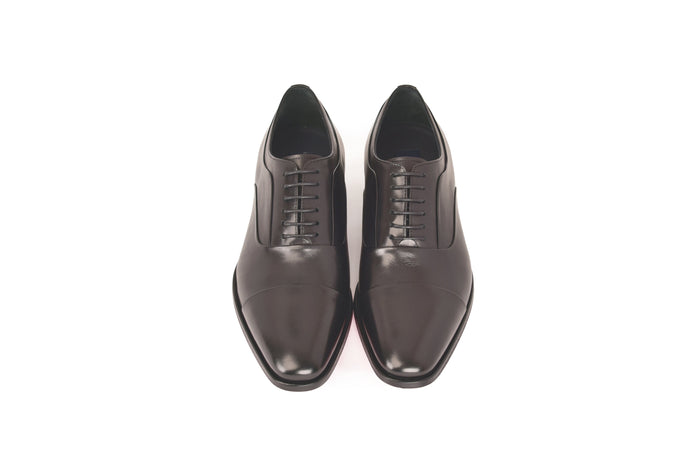 C0001107-6694 Cap toe lace up-Black - Image 4