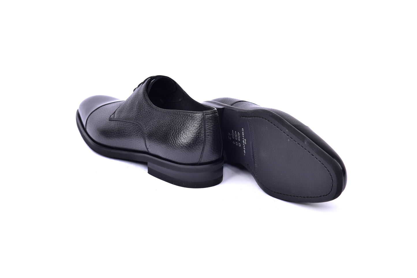 C001105-6793 Cap Toe Deer Skin- Black - Image 3