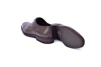 C001106-6793 Cap Toe Deer Skin- Brown - Image 3
