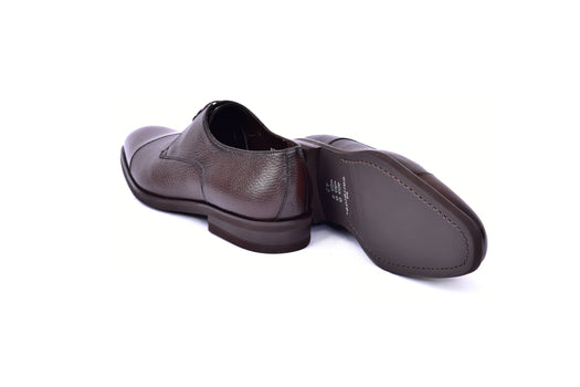 C001106-6793 Cap Toe Deer Skin- Brown - Image 3