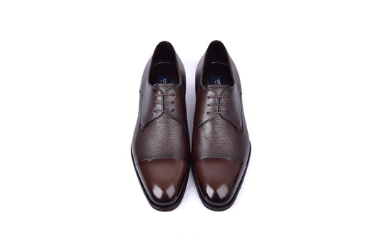 C001106-6793 Cap Toe Deer Skin- Brown - Image 4