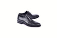 C00103-6806 Plain Toe Lace up-Black
