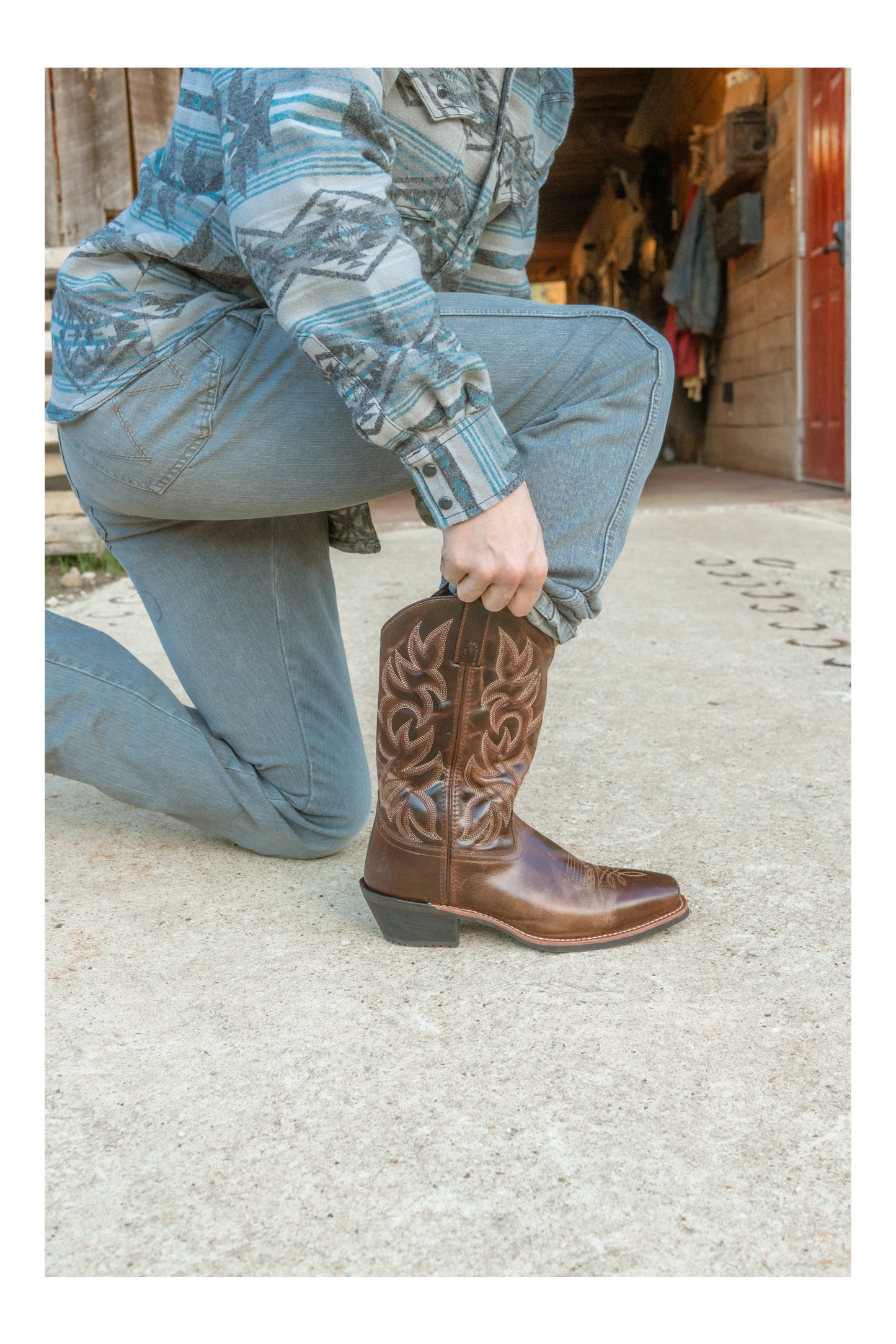 BREAKOUT LEATHER BOOT