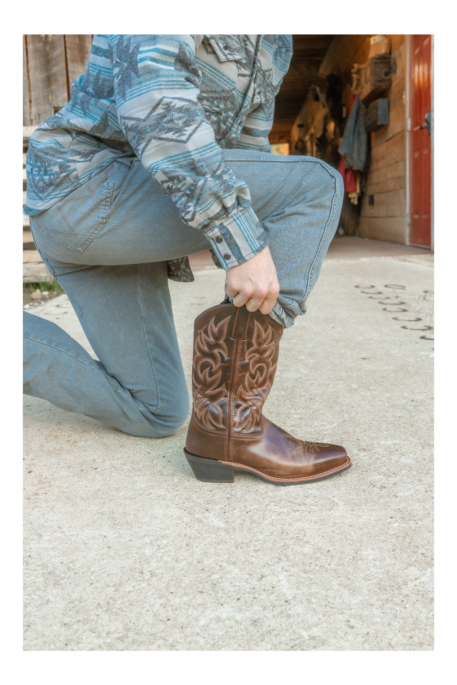 BREAKOUT LEATHER BOOT