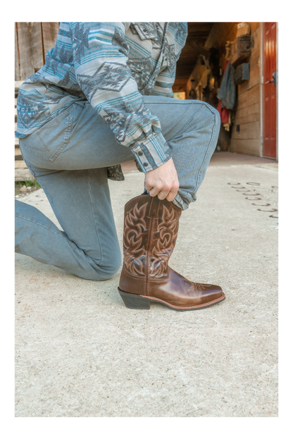 BREAKOUT LEATHER BOOT