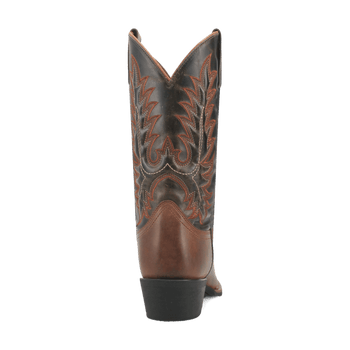 Laredo Kent Leather Boot - Premium Brown Ankle Boots