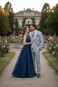 Men’s Very Light Gray Three-Piece  Wedding Suit 2 Buttons Modern or Slim Fit  Ash Bone Color Steel Grey