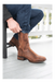 Dan Post Men's KA Python Print Leather Square Toe Boots - Brown