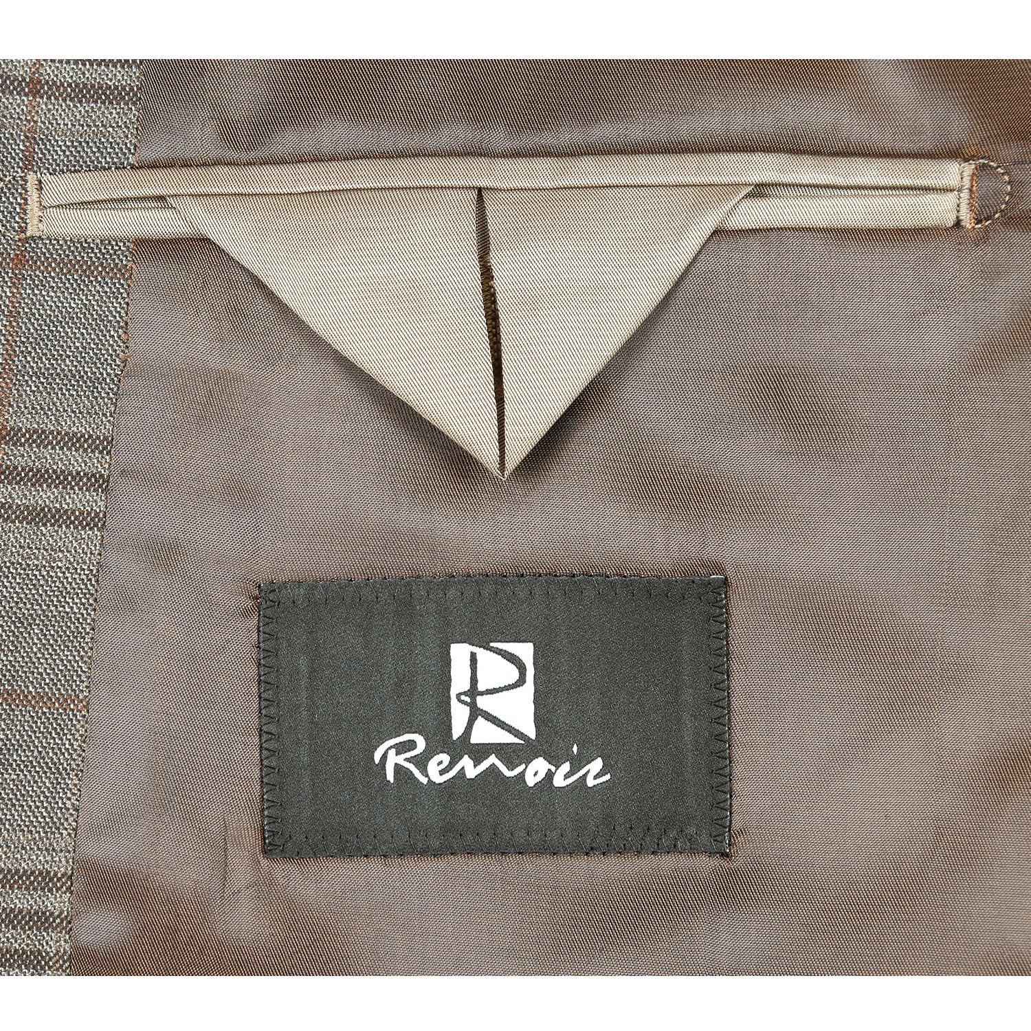 563-12 Men's Slim Fit Wool Checked Suits - Image 6