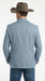 Mens Rugby Teal Baby Sky Western Blazer – Cowboy Style Casual Sport Coat for Men Classic Western Jacket in Light Blue Color