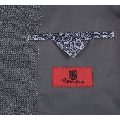 293-44 Men's Double-Breasted New Slim Fit Suits - Image 6