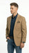 Mens Khaki Camel Bronze Taupe Blazer, Classic Business Casual Wedding Sport Coat Jacket in Tan Color