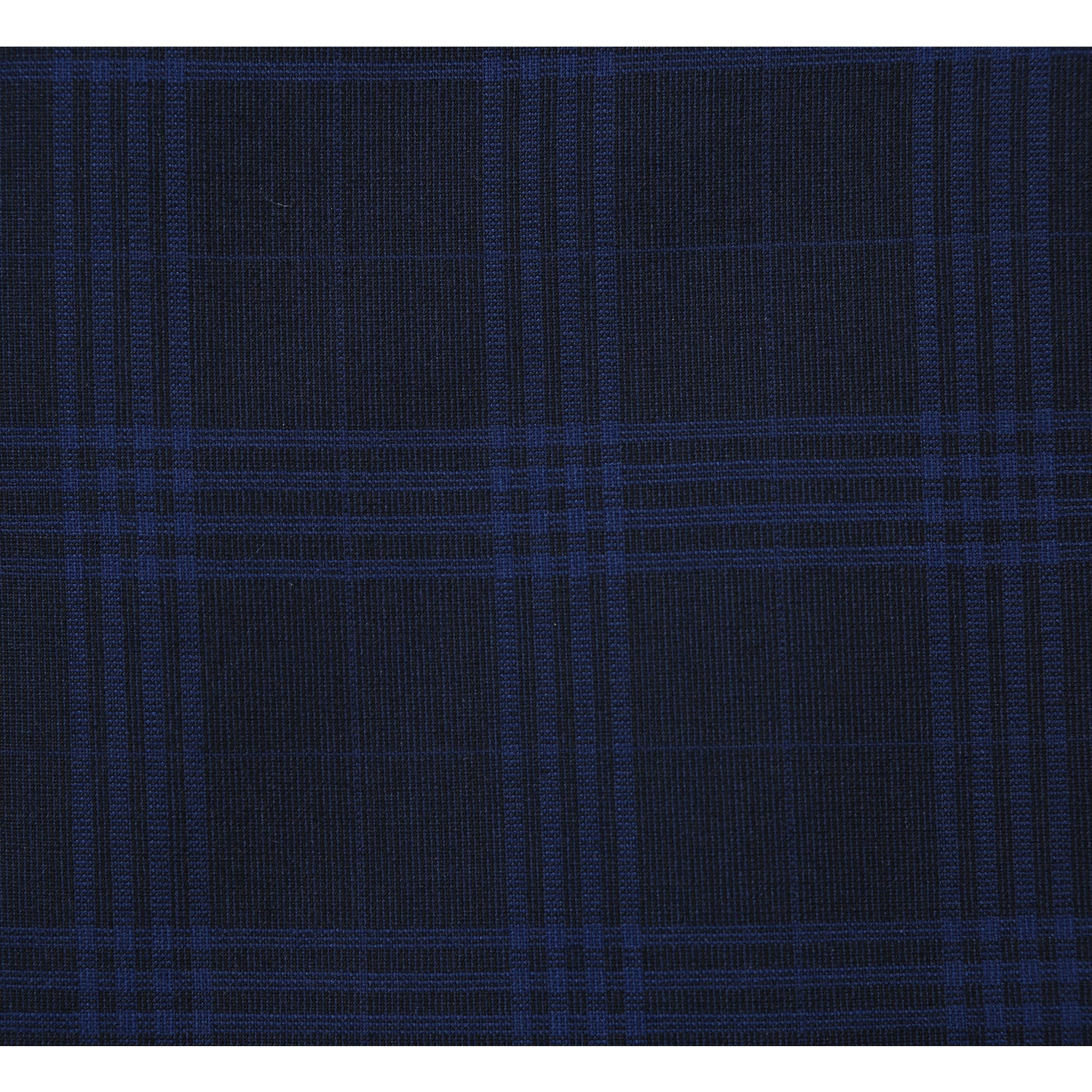 564-3 Men's Slim Fit Wool Blend Stretch Checked Suit - Image 6