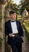 Mens Black Tuxedo Blazer – Peaky Blinders Thomas Shelby Inspired Classic Formal Blazer for Men Vintage British Style Jacket