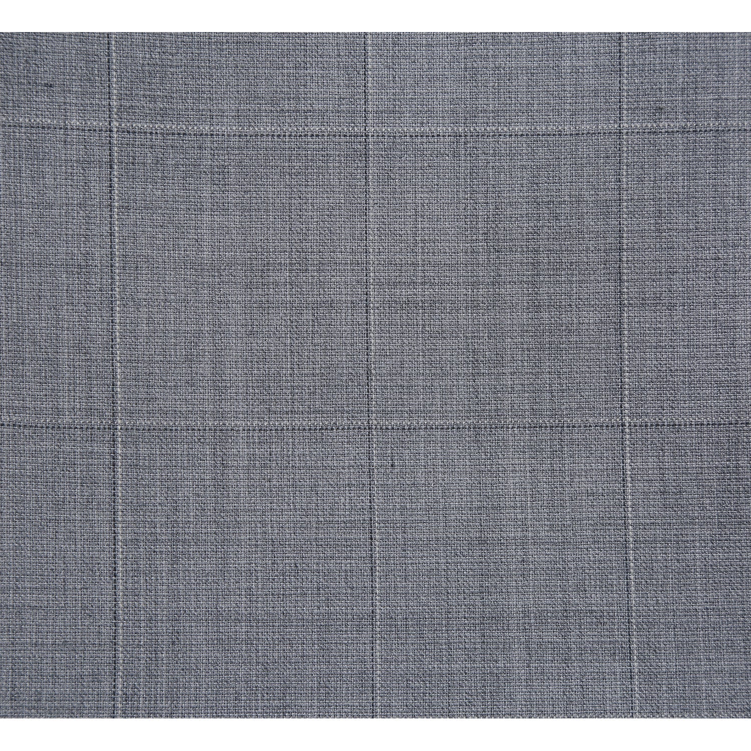 564-1 Men's Classic Fit Wool Blend Stretch Checked Suit - Image 6