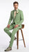 Mens Sage Green Wedding Tuxedo, Shawl Lapel Formal Groom Prom Tuxedo Suit