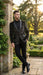 Men’s Crocodile Alligator Exotic skin Texture Blazer – Slim Fit Designer Jacket with Satin Lapels for Formal and Party Wear in Black Color
