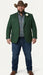 Men’s Green Western Blazer Jacket – Classic Cowboy Style Sport Coat for Wedding, Party and Formal Events