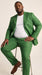 Men’s Emerald Green Linen Suit Set – Lightweight Summer Blazer and Pants, Casual Formal Summer Suit, Breathable Wedding Party Outfit