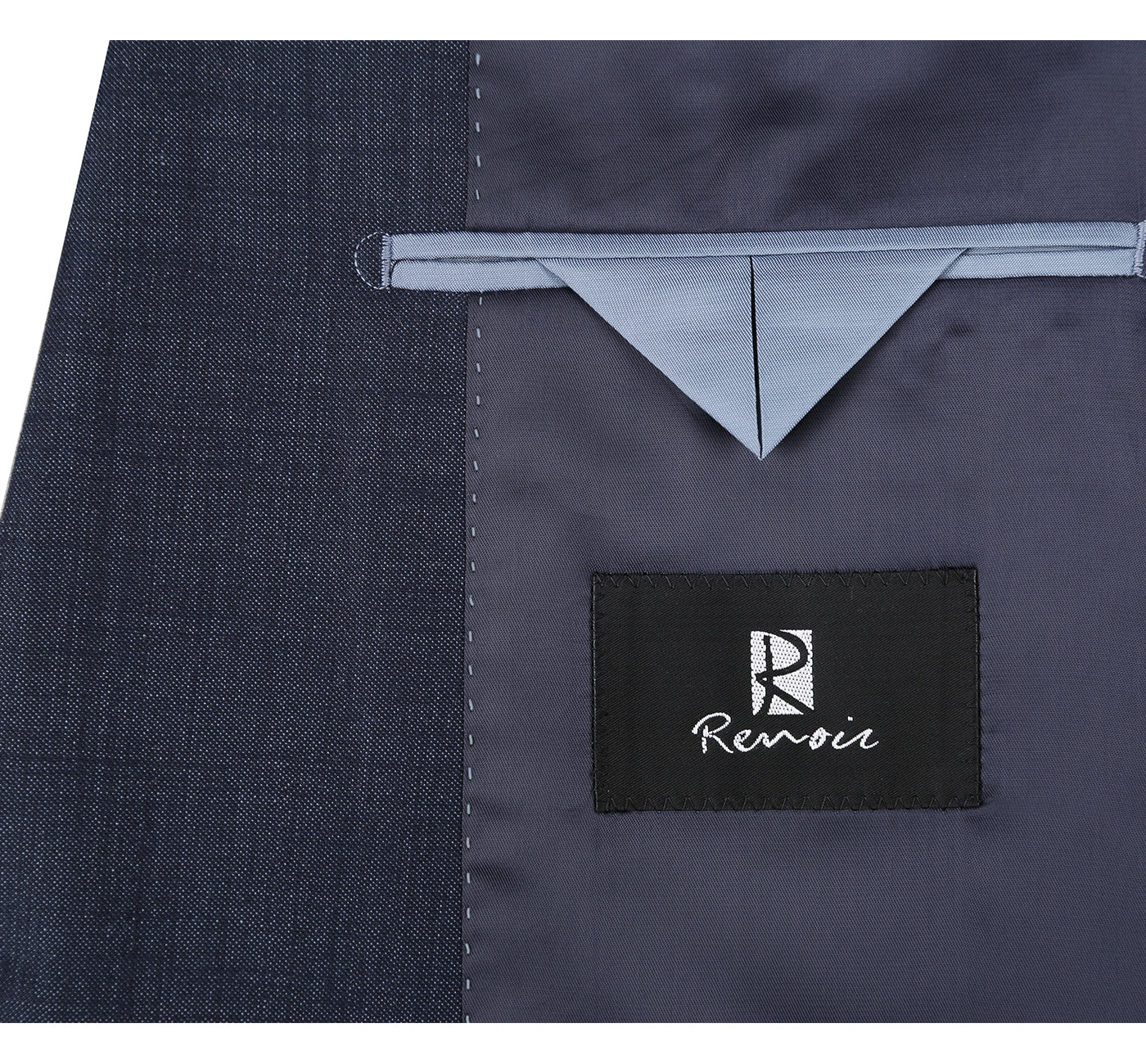 558-3 Men's Two Piece Classic Fit Wool Blend Suit - Image 6